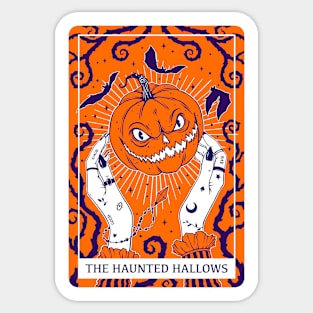 Halloween Tarot card Sticker